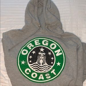 Oregon Coast Starbucks Hoodie!